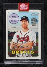 2019 64/80 Mike Foltynewicz (2018 Topps Heritage) #18TH-239 Buyback Auto 5rq