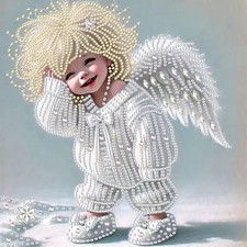 Angel Wings Diamond Art Kits for Adults,5D Special Shape Diamond Painting Kits f