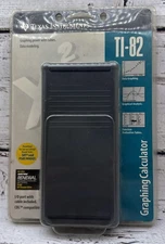 Vintage Texas Instruments TI-82 Graphing Calculator New Sealed With Link Cable