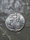 1942 US Walking Liberty Half Dollar 50C Silver Coin