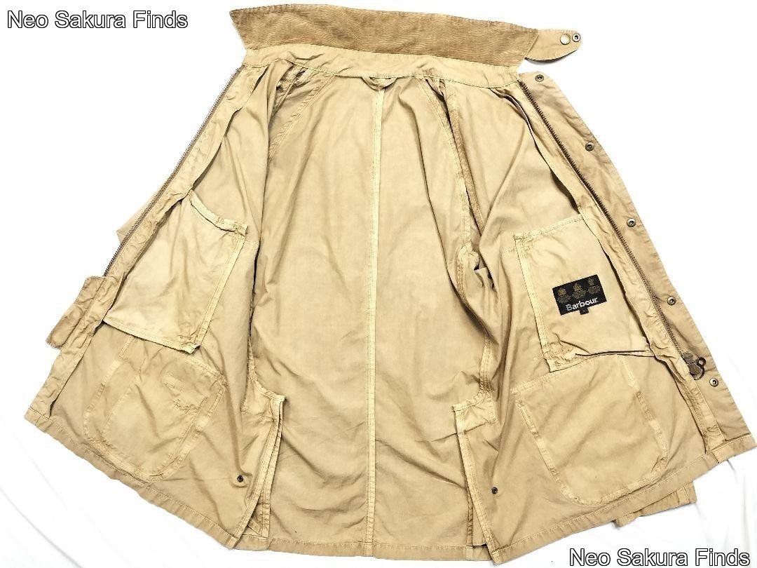 Barbour Rambler Jacket Blouson Beige Men's L Size Cotton 2000s Coat image 7
