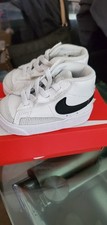 New Nike TODDLER Size 3c Blazer Mid '77 BB White Black Sail DJ2620-100