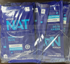 Pruvit Ketones Berry Blue NO BAG Charged 20pk -  Free Shipping - Exp:04/2026 