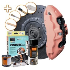 Foliatec Bremssattellack pfirsich rosa Pastell juicy peach 2222 7-teilig