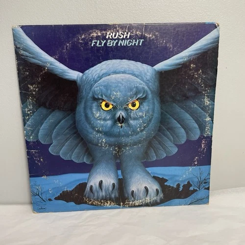 Rush Fly by Night LP Vinyl Record Mercury 1975 SRM-1-1023 First Pressing EX