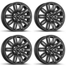 4x Alcar Hybrid Stahlfelgen 4-200001A 03 grey 6.5Jx16 ET46 5x112 für Seat Leon 1