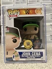 Funko Pop John Cena WWE Exclusive #01 Green Gear Super Rare Great Shape 🔥 🔥 🌲