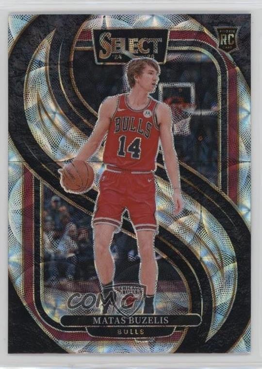 2024-25 Panini Select Premier Level Scope Prizm Matas Buzelis #166 1a1g
