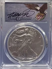 2020 $1 1 oz Silver Eagle PCGS MS70 FDOI Thomas Cleveland Shield Edition of 2500