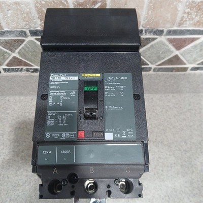 Square D HDL36125 3P 125A Circuit Breaker PowerPact HD 150 Brand NEW!