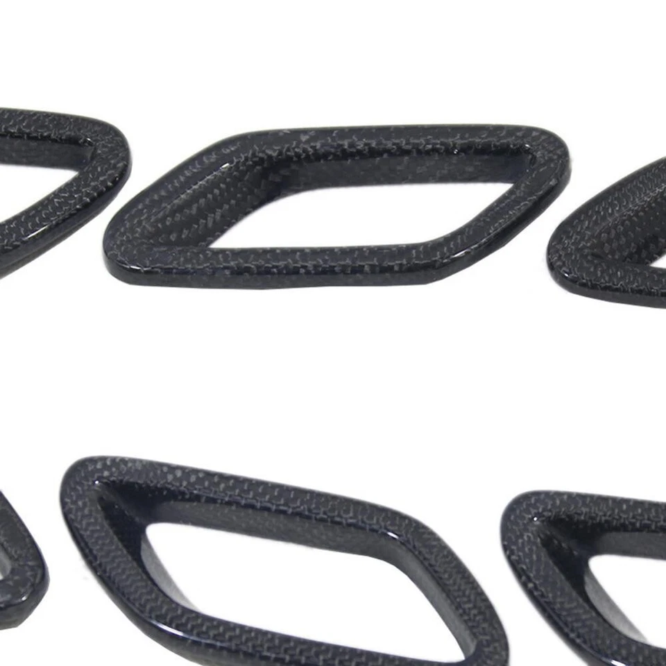 2007-15 Carbon Fiber Side Air Intakes For Maserati Granturismo Grancabrio Gt Gts Foto 2 de 4