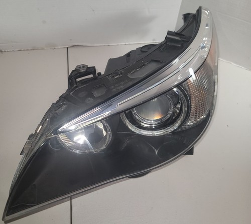 2004 2005 2006 2007 BMW 525i 528i 545i 550i HID Xenon Headlight Pair w/AFS - Foto 5 di 10