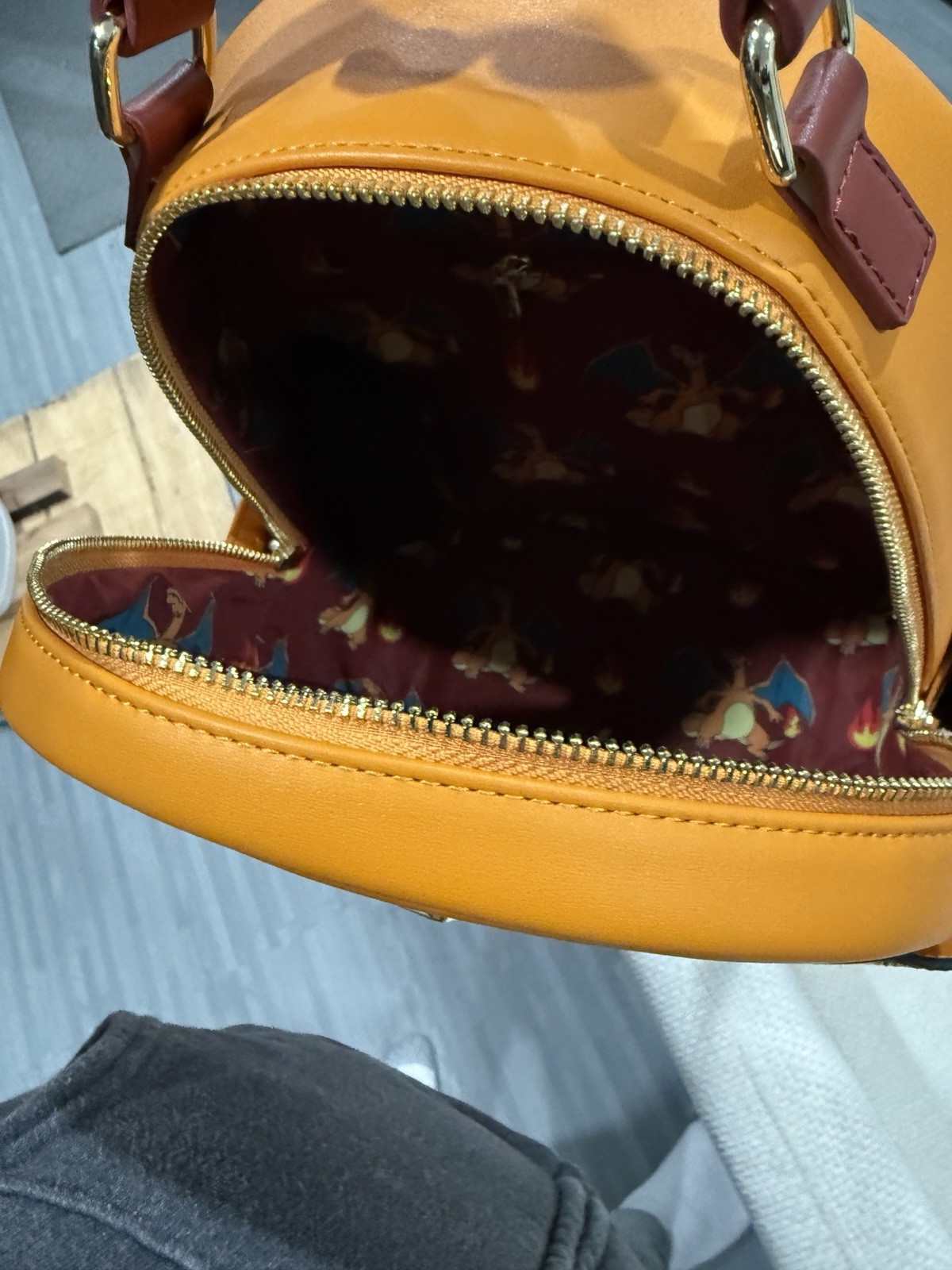 Loungefly CHARIZARD Pokemon Mini Backpack - image 7