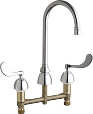 Chicago Faucets Gooseneck Kitchen/Bathroom Faucet 786-E2805-5ABCP