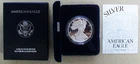 1996-P SILVER EAGLE DOLLAR PROOF COIN WITH ORIGINAL US MINT PACKAGING & COA