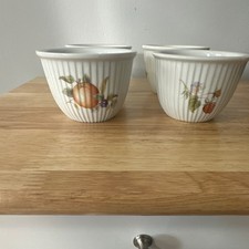 BIA Cordon Bleu Porcelain Fluted Round Ramekins Fruit Design (4)