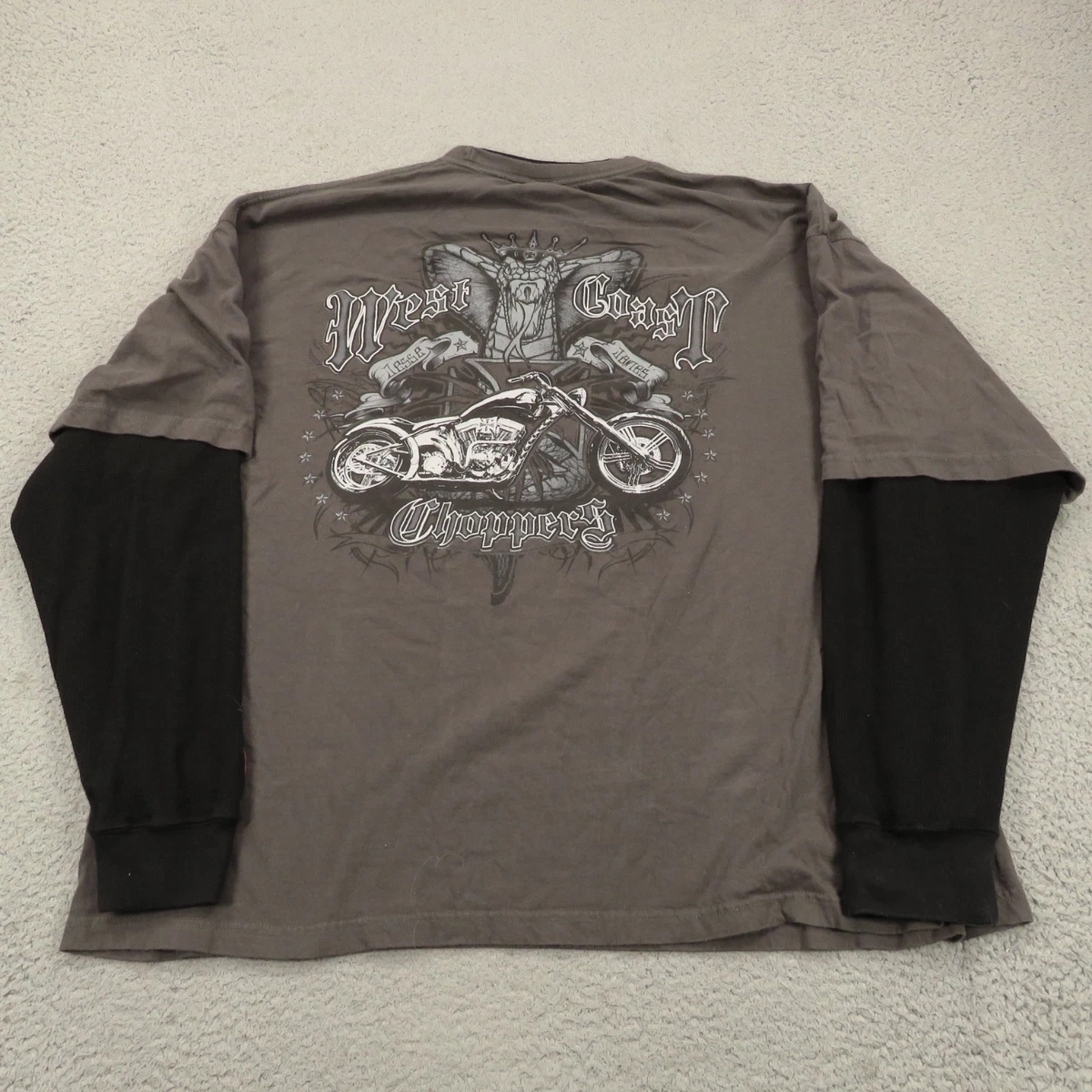 West Coast Choppers Long Sleeve T-Shirts for Men for sale - eBay