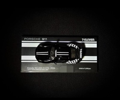 Minichamps Taiwan 7-11 Limited Porsche 911 (992) GT3 2026 (Black