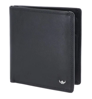 Golden Head Polo RFID Protect Kombischeintasche ohne Münzfach 1255 Schwarz Neu - Bild 1 von 4