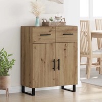 Sideboard Artisan-Eiche 69,5 X 34 X 90 Cm Holzwerkstoff