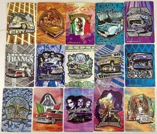 1998 Set Of Classic Rolling Hard-series 8, Stickers 15 To A Set By “Olaes”