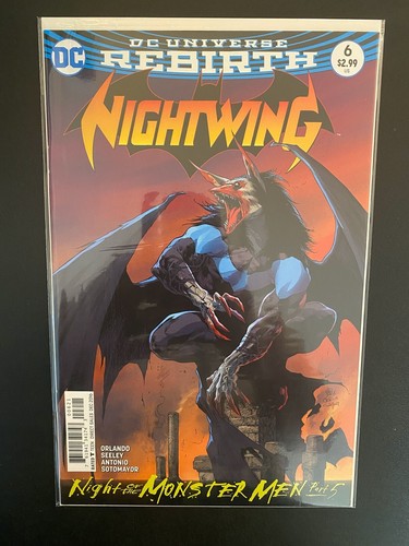 Nightwing vol.4 #6 2016 Variant Edition High Grade 9.4 DC Comic Book D1-7