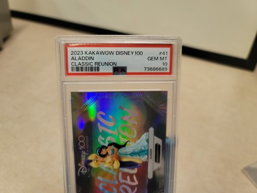 2023 Kakawow Phantom Disney 100 Year Wonder ALADDIN Classic Reunion PSA 10 - Picture 2 of 6