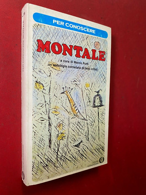 Marco FORTI - PER CONOSCERE MONTALE Mondadori Oscar/235 (1° Ed 1976) Libro