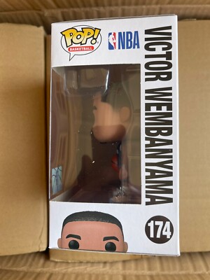 Funko Pop ~ NBA Victor Wembanyama San Antonio Spurs #174