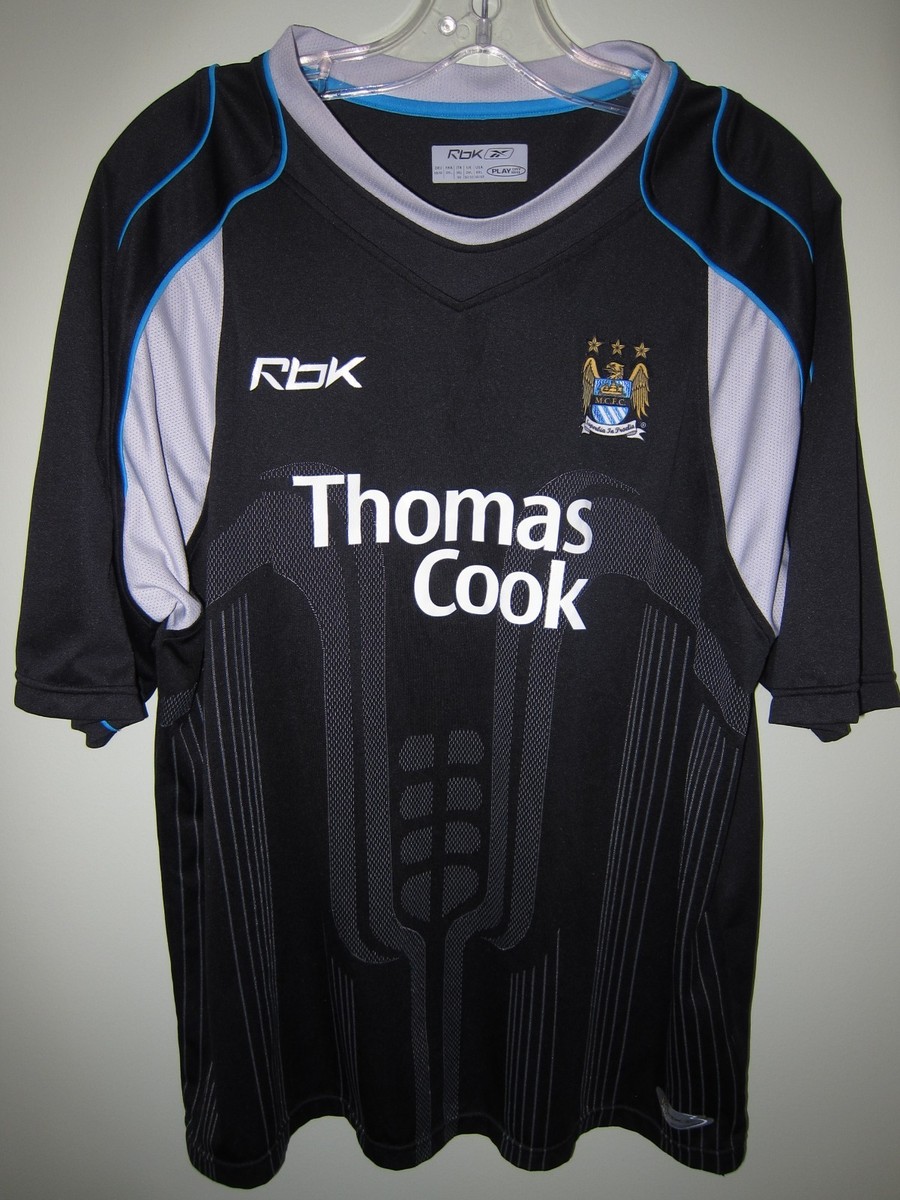 mint MANCHESTER CITY 2006-07 away shirt Reebok XXL jersey maillot