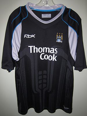 mint MANCHESTER CITY 2006-07 away shirt Reebok XXL jersey maillot
