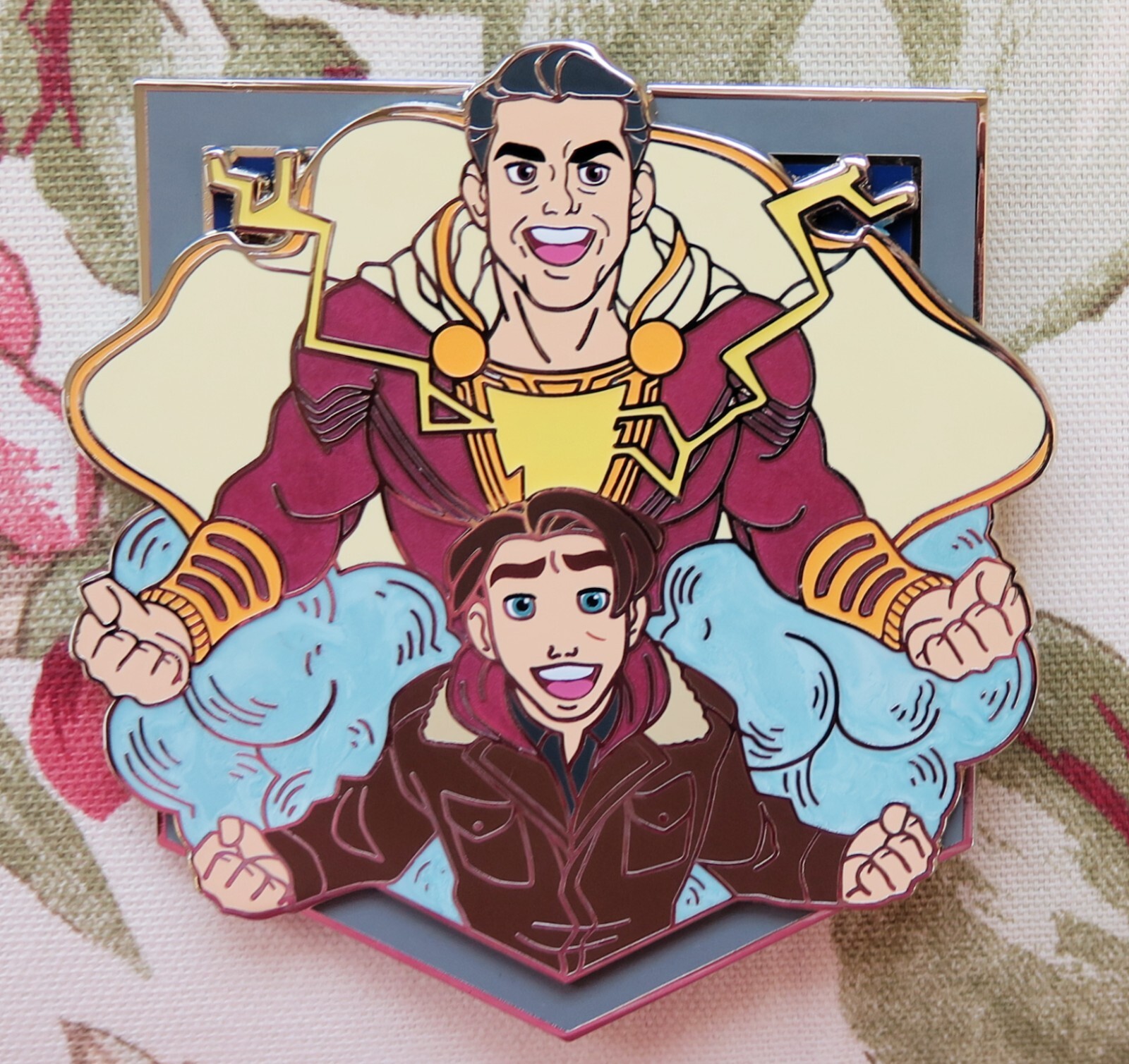 DISNEY FANTASY PIN JIM HAWKINS BILLY BATSON SHAZAM MASHUP JUSTICE LEAGUE LE 30