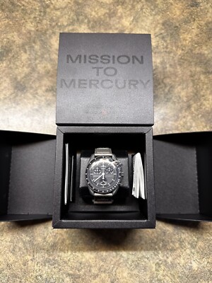 Swatch x Omega Bioceramic Moonswatch Mission To Mercury Swatch x Omega Bioceramic Moonswatch Mission To Mercury