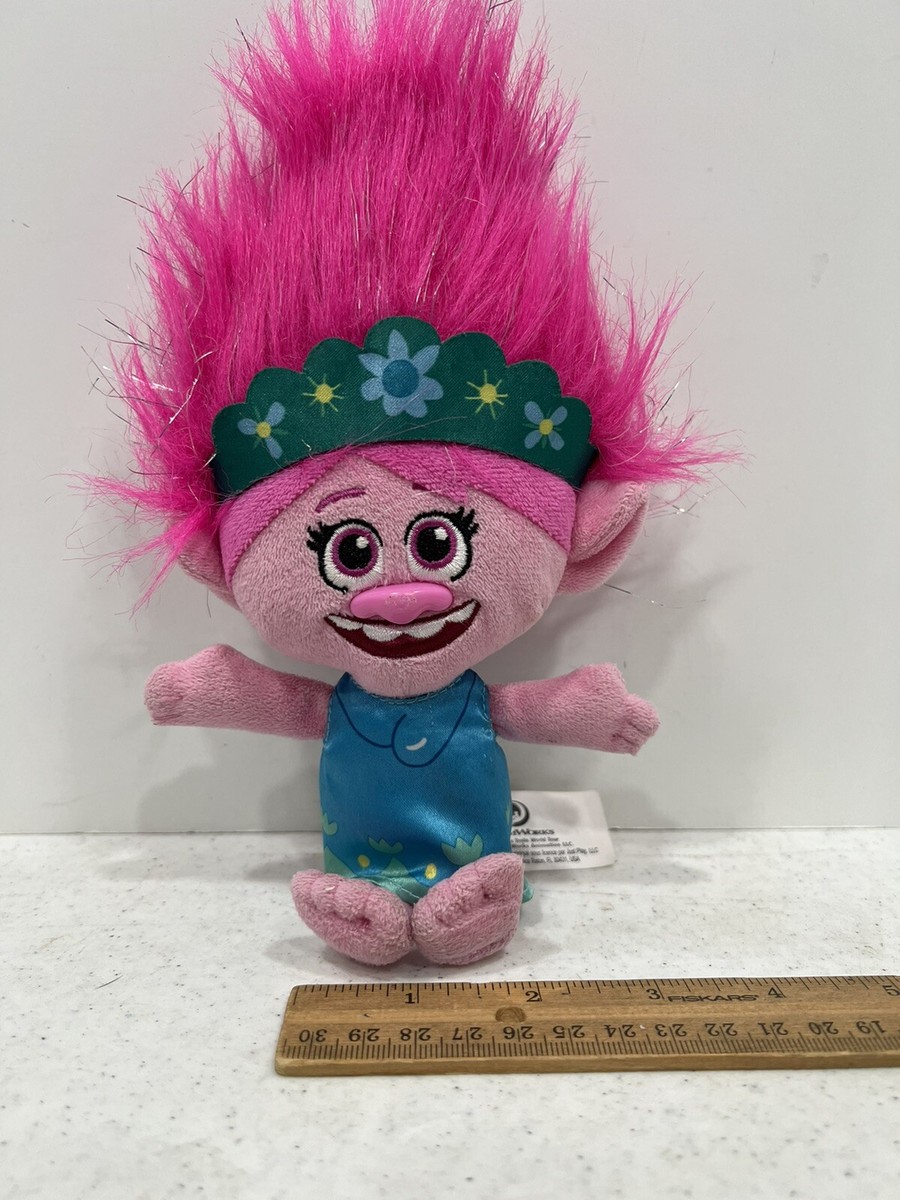 Dreamworks Trolls World Tour Plush Toy Poppy Troll Slippers