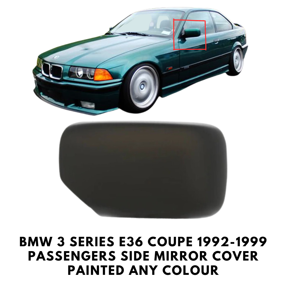 Spiegelkappe Gehäuse Abdeckung Lackiert Für BMW 3 E46 Silber