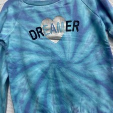 C&C CALIFORNIA 3T Dreamer Blue Tie Dye Pullov...