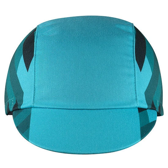 Mavic Cosmic Graphic Cap Hot Ride Blue/Turquoise Undercap - Image 2 of 2