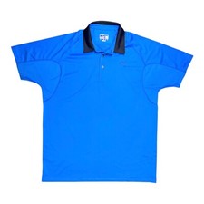 Puma Golf Men's L Blue Short Sleeve Polo Shirt Cool Cell