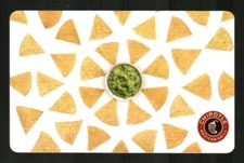 CHIPOTLE Guacamole and Corn Chips ( 2015 ) Gift Card ( $0 )