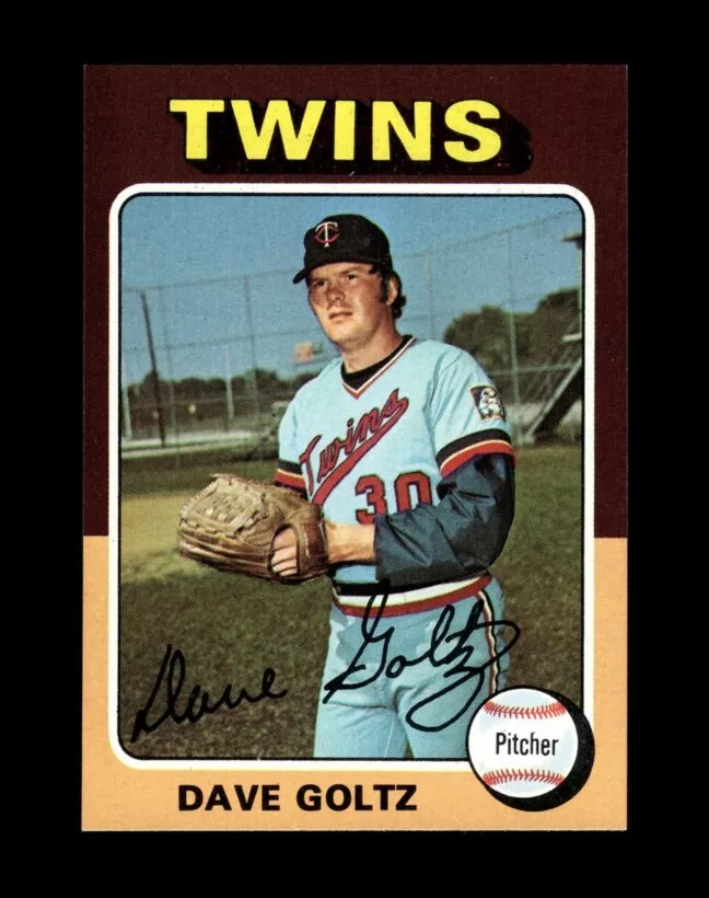 Dave Goltz trading card
