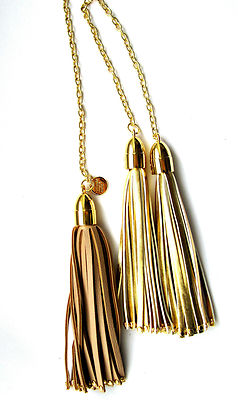 NEU George Gina Lucy Taschenanhänger *Tassled* gold - SONDERPREIS !!! LETZTER !!