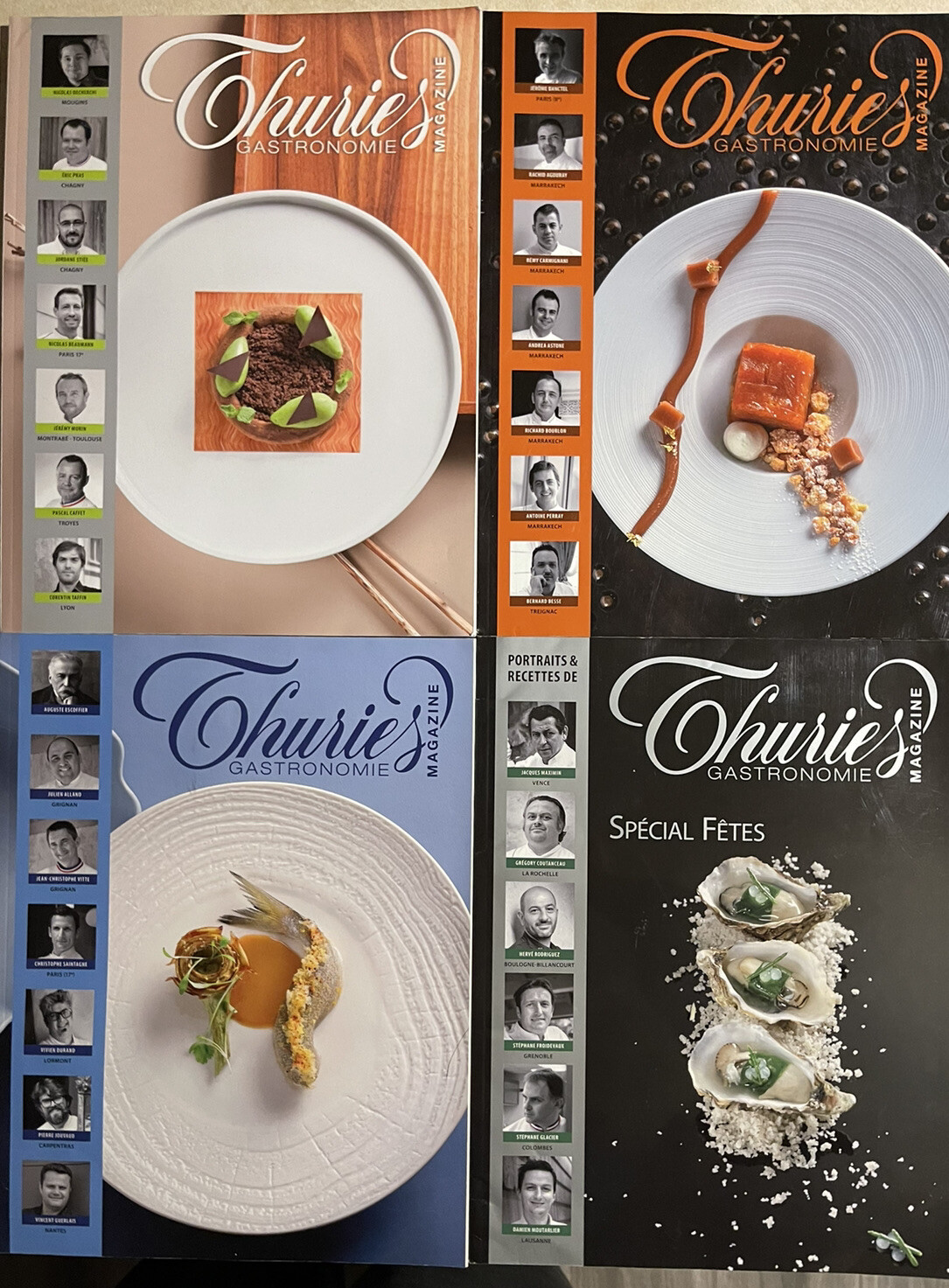 Thuries GASTRONOMIE Magazine4冊セット