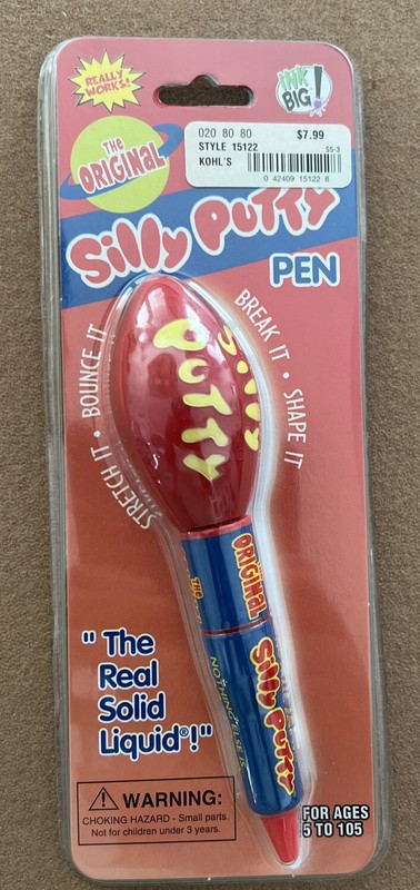 2002 The Original Silly Putty Pen  New