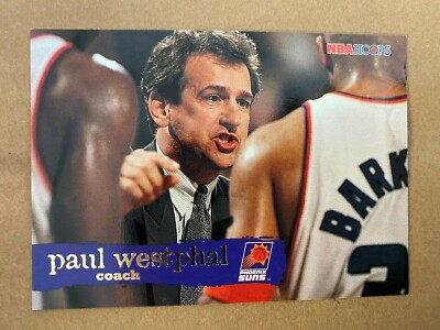 PAUL WESTPHAL COACH 1995-96 Hoops #189 PHOENIX SUNS