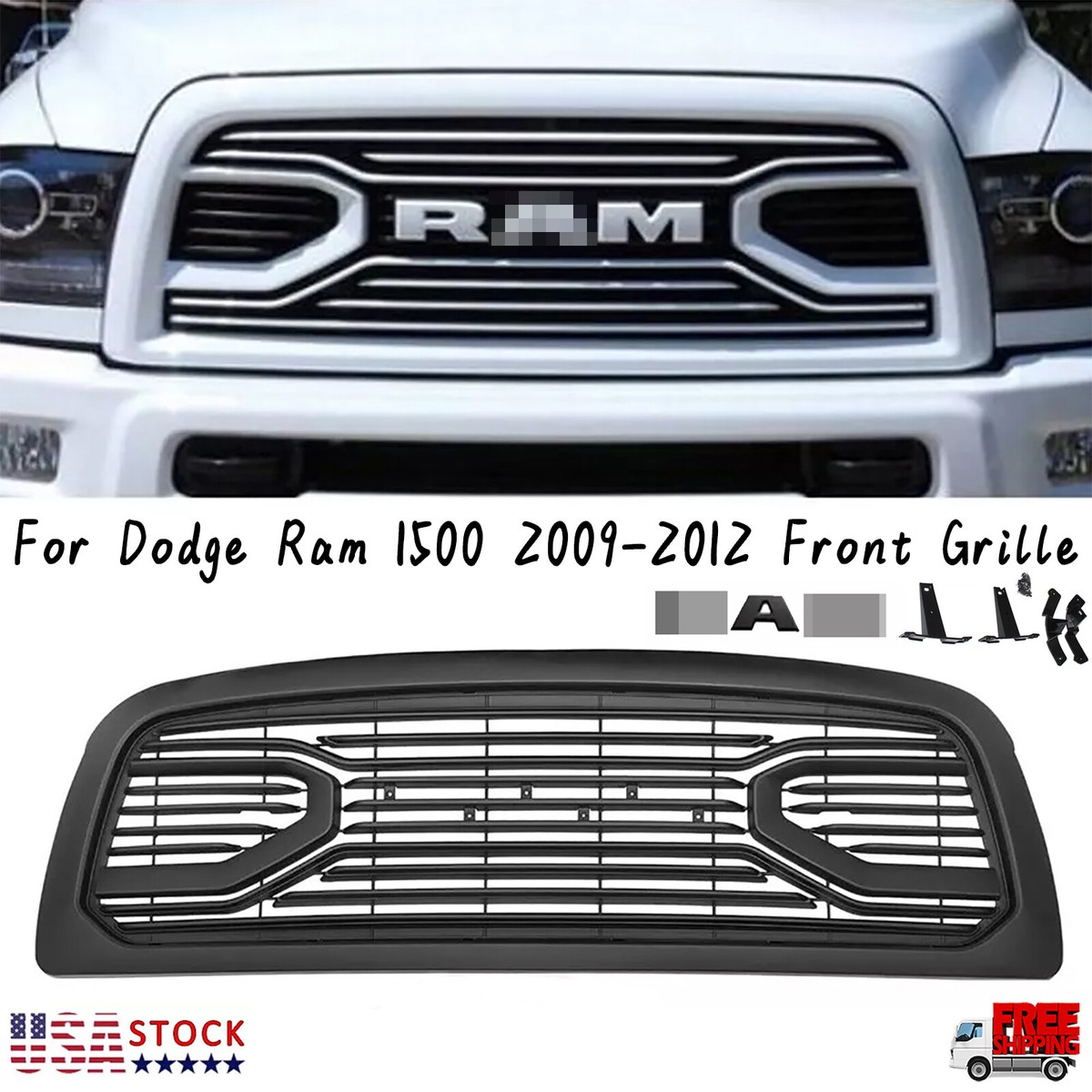 Grille Kit 'RAM'| RAM 1500 LIMITED 2018 Grille Kit 'RAM'| RAM 1500 LIMITED 2018