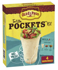 Old El Paso Tortilla Pockets Dinner Kit, 8 To...