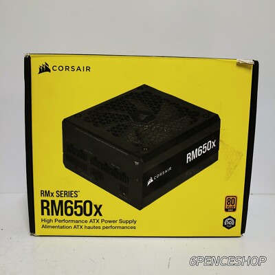 Corsair RMx RM650x 650W Fully Modular Power Supply - CP-9020198-NA