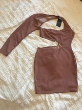 New With Tags,nude cut out party dress, AYANAPA size L