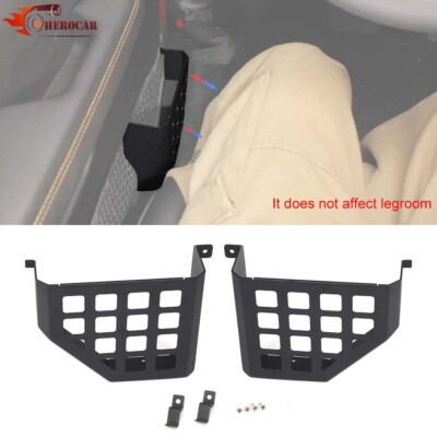 Metal Front Door Storage Box Pockets Door Side Insert for 2018+ Jeep Wrangler JL