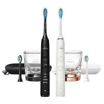 PHILIPS Sonicare Diamondclean Smart 9000 Power Toothbrushes 2 Pack 100846560